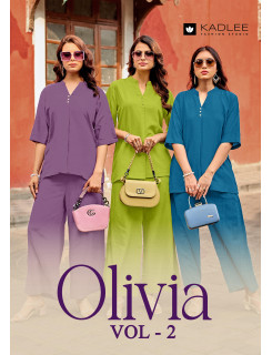 Kadlee Olivia Vol 2 CO Ord Set Catalog at Wholesale Rate
