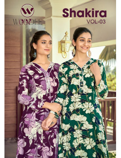 Woodee Shakira Vol 3 Co Ord Set Catalog at Wholesale Rate