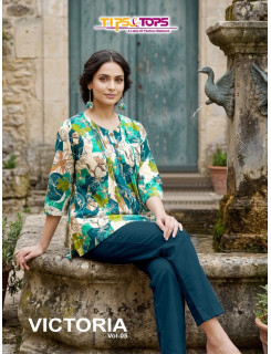 Tips And Tops Victoria Vol 5 Ladies Tops Catalog at Wholesale Rate
