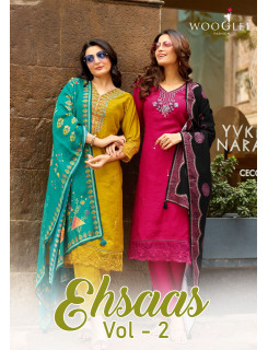 Wooglee Fashion Ehsaas Vol 2 Readymade Dress Catalog at Wholesale Rate