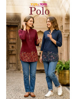 Tips And Tops Polo Ladies Tops Catalog at Wholesale Rate