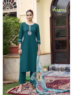 Karissa Sania Cotton Salwar Kameez Catalog at Wholesale Rate
