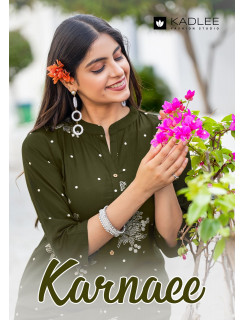 Kadlee Karnee Kurtis With Bottom Catalog at Wholesale Rate