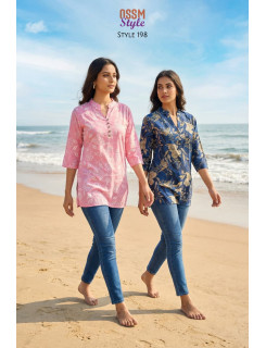 Ossm Style 198 Ladies Tops Size Set at Wholesale Rate