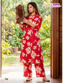 Tips And Tops Cindrella Vol 7 Co Ord Set Catalog at Wholesale Rate