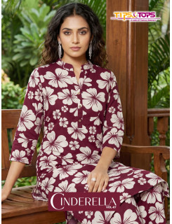 Tips And Tops Cindrella Vol 7 Co Ord Set Catalog at Wholesale Rate