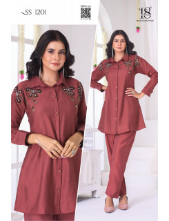 18 Attitude Sho Shaa Vol 12 Co Ord Set Catalog at Wholesale Rate