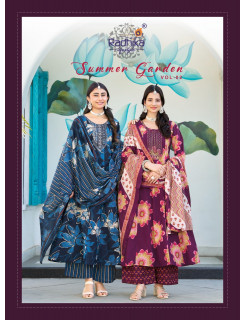 Radhika Lifestyle Summer Garden Vol 2 Printed Salwar Kameez Catalog at Wholesale Rate