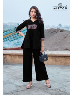 Mittoo Kurti Cotton Candy Co Ord Set Catalog at Wholesale Rate