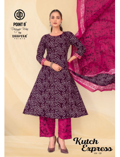 Deeptex Point 8 Kutch Express Vol 2 Printed Salwar Kameez Catalog at Wholesale Rate