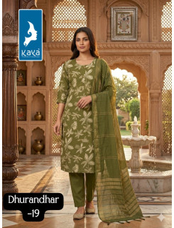 Kaya Kurti Dhurandhar Readymade Dress Size Set at Wholesale Rate