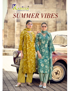 Karissa Summer Vibes Cotton Salwar Kameez Catalog at Wholesale Rate
