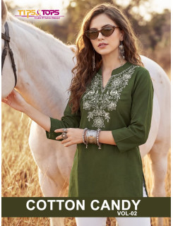 Tips And Tops Cotton Candy Vol 2 Ladies Tops Catalog at Wholesale Rate