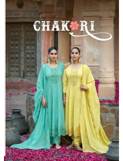 Rangoon Chakori Anarkali Suits Catalog at Wholesale Rate