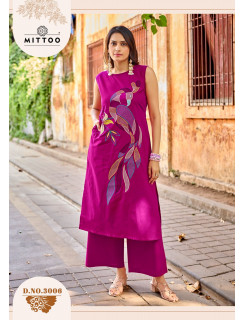 Mittoo Kurti Udaan Kurtis With Bottom Catalog at Wholesale Rate