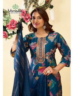 Vaniska Fashion Falak Printed Salwar Kameez Catalog at Wholesale Rate
