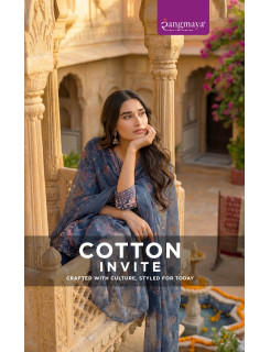 Rangmaya Cotton Invite Printed Salwar Kameez Catalog at Wholesale Rate