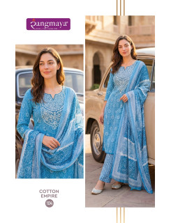 Rangmaya Cotton Empire Readymade Dress Catalog at Wholesale