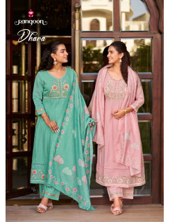 Rangoon Dhara Anarkali Suits Catalog at Wholesale Rate