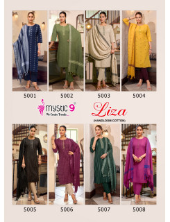 Mystic 9 Liza Vol 5 Cotton Salwar Kameez Catalog at Wholesale Rate Mystic 9 Liza Vol 5 Cotton Salwar Kameez Catalog at Wholesale Rate