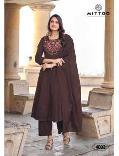 Mittoo Kurti Nazira Cotton Salwar Kameez Catalog at Wholesale Rate