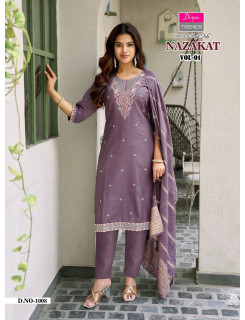 Diya Trends Nazakat Readymade Dress Catalog at Wholesale Rate