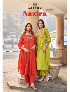 Mittoo Kurti Nazira Cotton Salwar Kameez Catalog at Wholesale Rate
