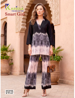 Karissa Smart Girl Co Ord Set Size Set at Wholesale Rate