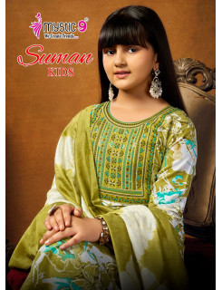 Mystic 9 Suman Kids Readymade Dress Catalog at Wholesale Rate
