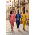 Ossm Style 1260 Kurtis With Bottom Size Set at Wholesale Rate
