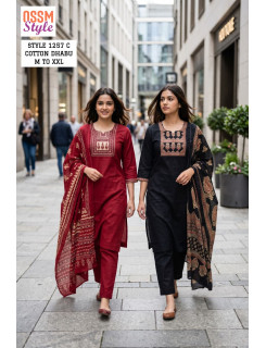 Ossm Style 1257C Readymade Dress Catalog at Wholesale Rate Ossm Style 1257C Readymade Dress Catalog at Wholesale Rate