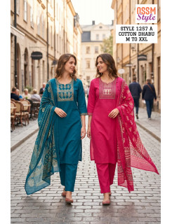 Ossm Style 1257A Readymade Dress Catalog at Wholesale Rate Ossm Style 1257A Readymade Dress Catalog at Wholesale Rate