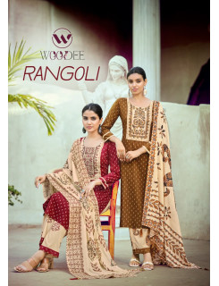 Woodee Rangoli Readymade Dress Catalog at Wholesale Rate