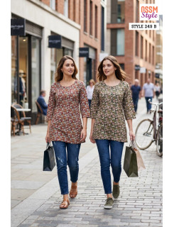 Ossm Style 249B Ladies Tops Size Set at Wholesale Rate