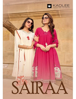 Kadlee Sairaa Readymade Dress Catalog at Wholesale Rate