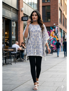 Aarvee Creation Miss Kaftan Cotton Kurtis Catalog at Wholesale Rate