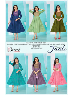 Dee Cee Janki Feeding Kurtis Catalog at Wholesale Rate