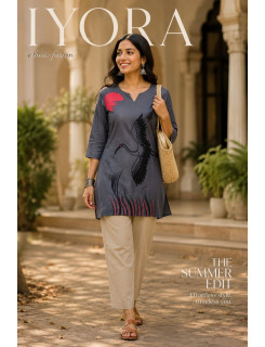 Aarvee Creation Iyora Ladies Tops Size Set at Wholesale Rate