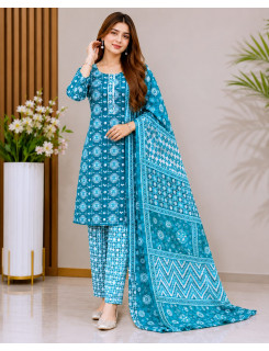 Aarvee Creation Interlock Readymade Dress Size Set at Wholesale Rate
