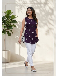 Aarvee Creation Liva Ladies Tops Size Set at Wholesale Rate