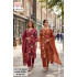 Ossm Style 192 Cotton Salwar Kameez Size Set at Wholesale Rate