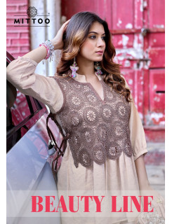 Mittoo Kurti Beauty Line Kurtis With Bottom Catalog at Wholesale Rate