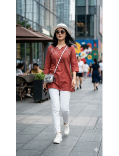 Aarvee Creation Slab Ladies Tops Size Set at Wholesale Rate Aarvee Creation Slab Ladies Tops Size Set at Wholesale Rate