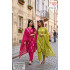 Ossm Style 223 Cotton Salwar Kameez Size Set at Wholesale Rate