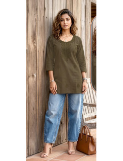 Aarvee Creation Cottan Ladies Tops Size Set at Wholesale Rate