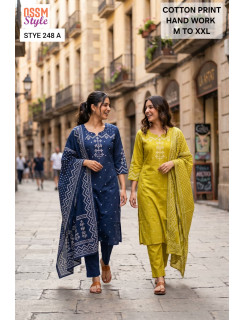 Ossm Style 248A Readymade Dress Size Set at Wholesale Rate