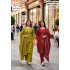Ossm Style 262 Cotton Salwar Kameez Size Set at Wholesale Rate