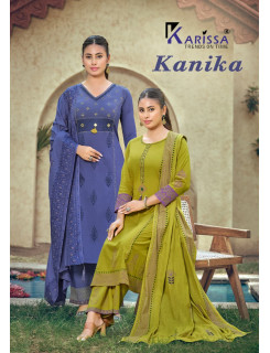 Karissa Kanika Cotton Salwar Kameez Catalog at Wholesale Rate