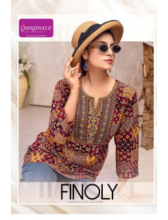 Rangmaya Finoly Cotton Kurtis Catalog at Wholesale Rate