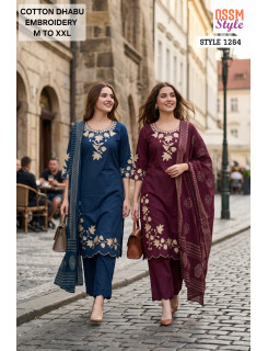 Ossm Style 1264 Readymade Dress Size Set at Wholesale Rate